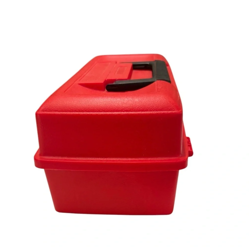 K'NEX Red Box Hard Carrying Carry Case 90's with K’Nex Vintage Package Sets